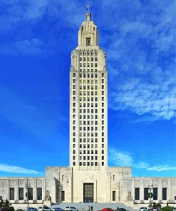 Baton Rouge Building Diamond Paintings