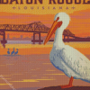 Baton Rouge Poster Diamond Paintings