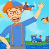 Blippi Poster Diamond By Paintings