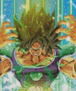 Broly Dragon Ball Diamond By Paintings