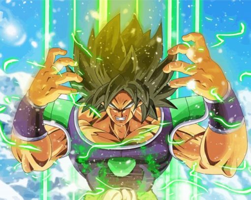 Broly Dragon Ball Diamond By Paintings