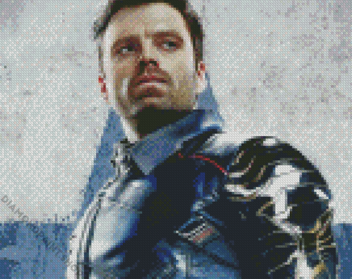 Bucky Barnes Actor Diamond Paintings