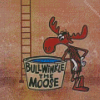 Bullwinkle J Moose Diamond Paintings