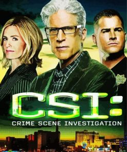 CSI Poster Diamond Paintings