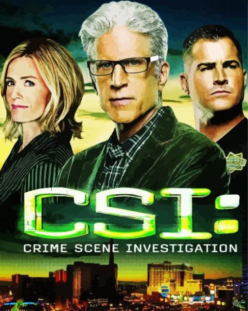 CSI Poster Diamond Paintings