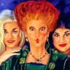 Close Up Sanderson Sisters Diamond Paintings