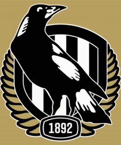 Aesthetic Collingwood Logo Diamond Paintings