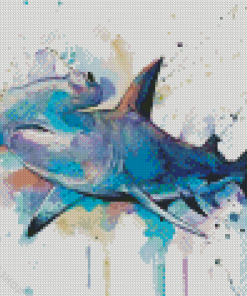 Artistic Hammehead Shark Diamond Paintings