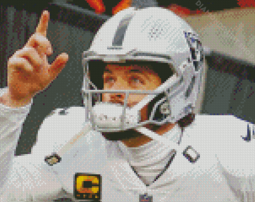 Derek Carr Player Diamond Paintings