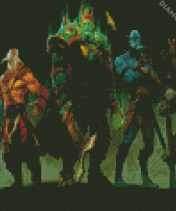 Dota Game Characters Diamond Paintings