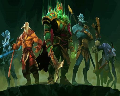 Dota Game Characters Diamond Paintings