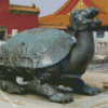 Dragon Turtle Statue Diamond Paintings