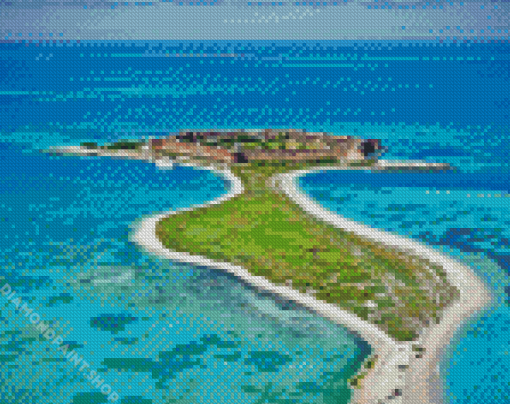 Dry Tortugas Beach Diamond Paintings