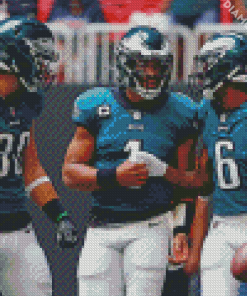 Eagles Team Football Diamond Paintings