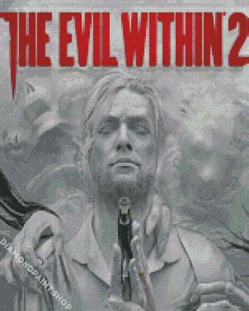 Evil Within Poster Diamond Paintings