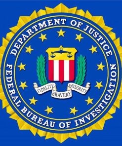 Fbi Logo Art Diamond Paintings