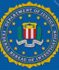 Fbi Logo Art Diamond Paintings