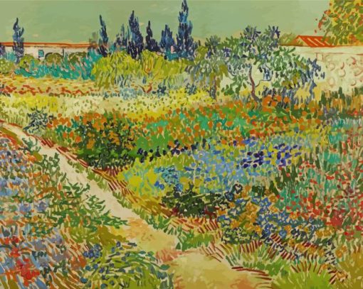 Garden At Arles Van Gogh Diamond Paintings