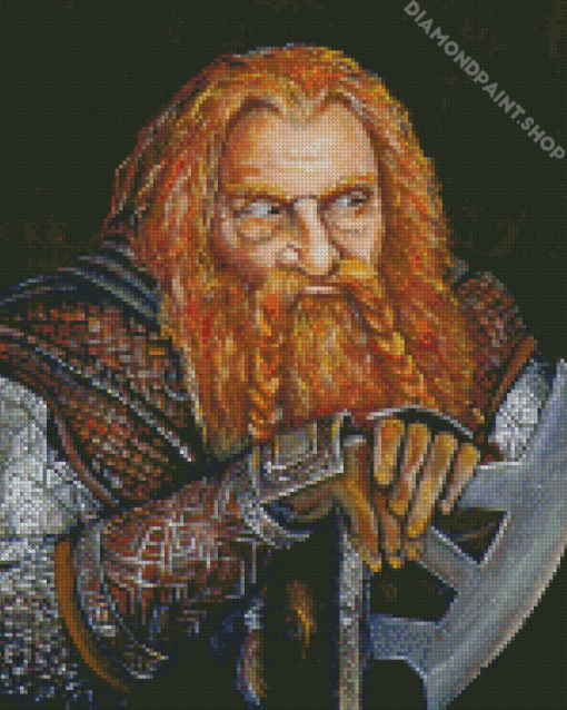 Lord Gimli Diamond Paintings