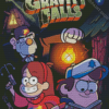 Gravity Falls Poster Diamond Paintings