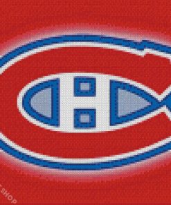 Habs Team Logo Diamond Paintings