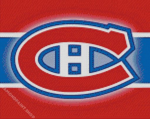 Habs Team Logo Diamond Paintings