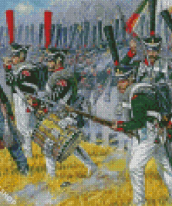 Infantry Battle Diamond Paintings