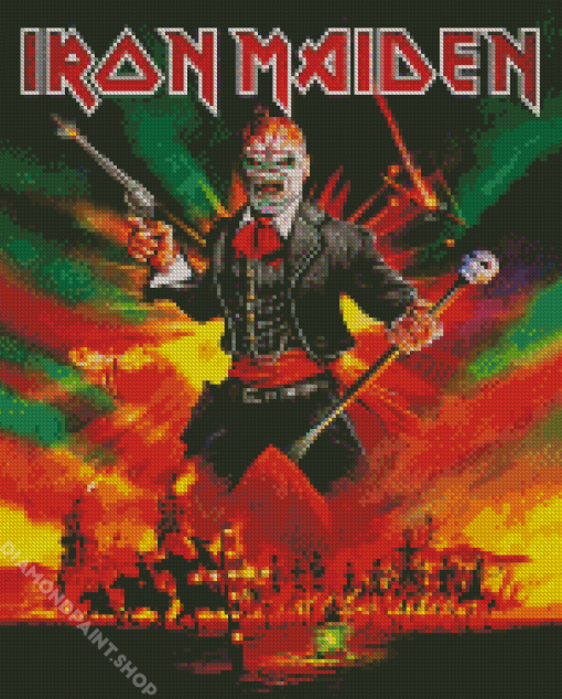 Iron Maiden Poster Diamond Paintings