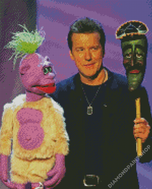 Jeff Dunham Character Diamond Paintings