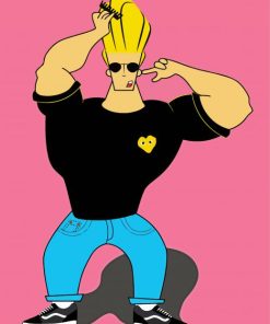 Johnny Bravo Character Diamond Paintings