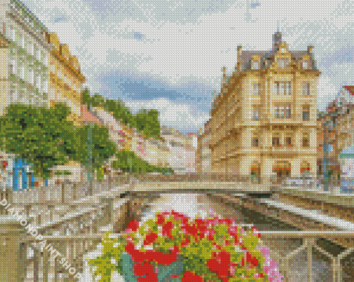 Karlovy Vary Building Diamond Paintings