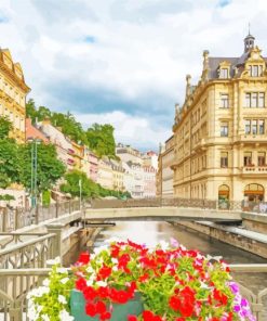 Karlovy Vary Building Diamond Paintings