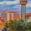 Knoxville Sunsphere Diamond Paintings