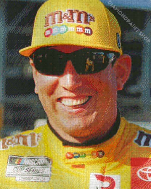 Kyle Busch Car Driver Diamond Paintings