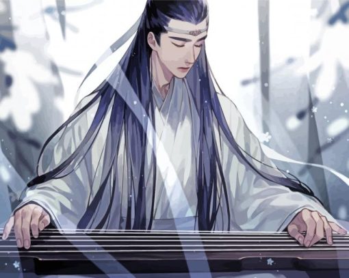 Lan Wangji Manga Diamond Paintings