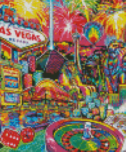 Las Vegas City Diamond Paintings