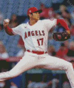 Shohei Ohtani Player Diamond Paintings