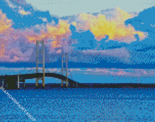 Mackinac Bridge Diamond Paintings