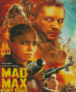 Mad Max Poster Diamond Paintings