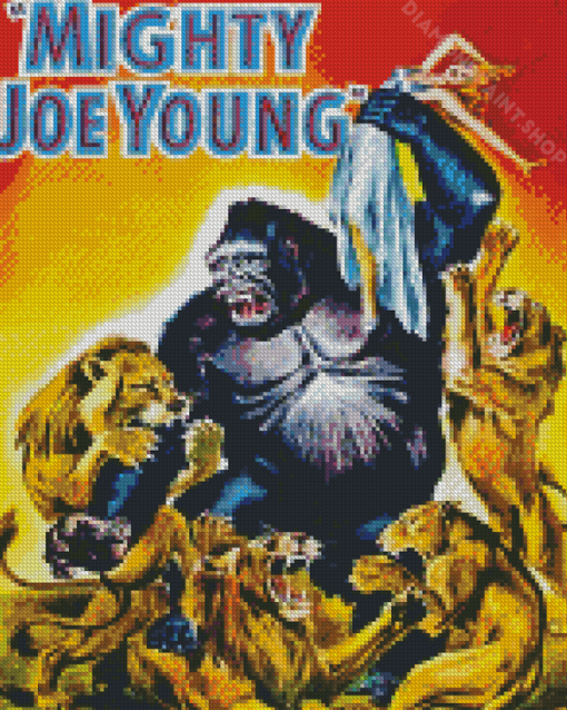 Mighty Joe Young Poster Diamond Paintings