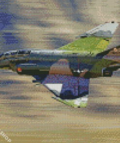 Military Mcdonnell Douglas F4 Diamond Paintings