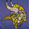 Minnesota Vikings Logo Art Diamond Paintings