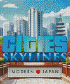 Japan Skylines Diamond Paintings