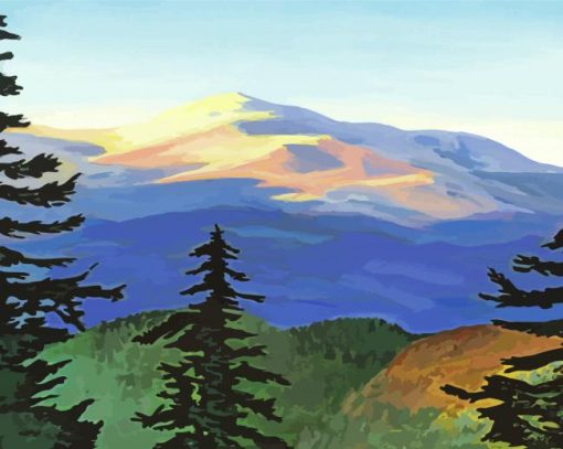 Mountain Washington Diamond Paintings