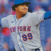 New York Mets Baseballer Diamond Paintings