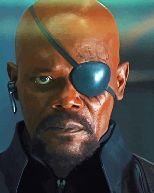 Nick Fury Character Diamond Paintings