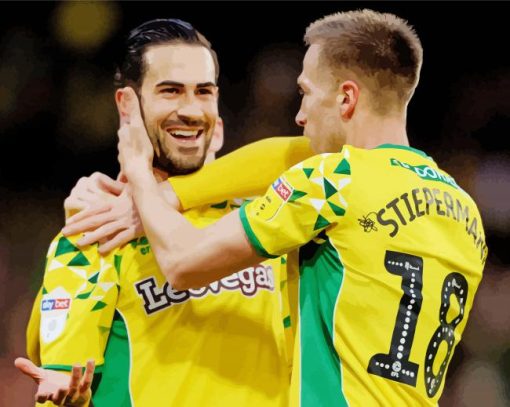 Norwich City Football Diamond Paintings