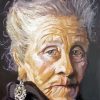 Vintage Old Lady Diamond Paintings