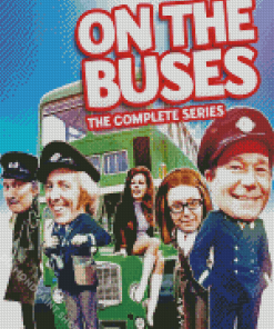 On The Buses Poster Diamond Paintings