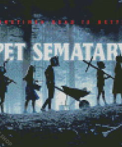 Pet Sematary Movie Poster Diamond Paintings